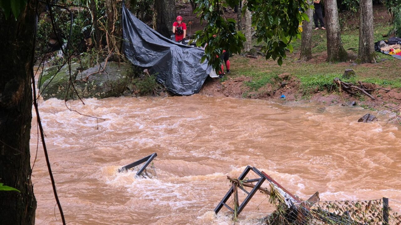 Homem de 61 anos morre ao tentar passar por alagamento no Meio-Oeste de Santa Catarina