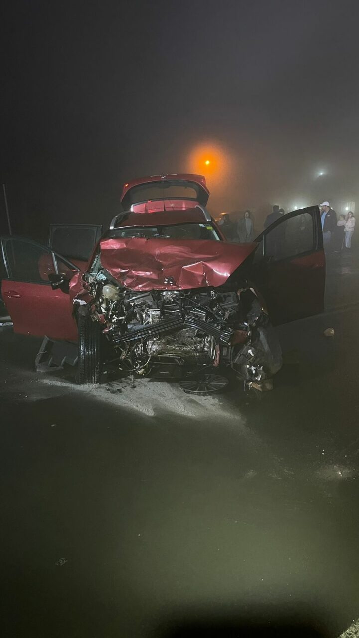 Grave acidente na BR-282 resulta na morte de uma mulher