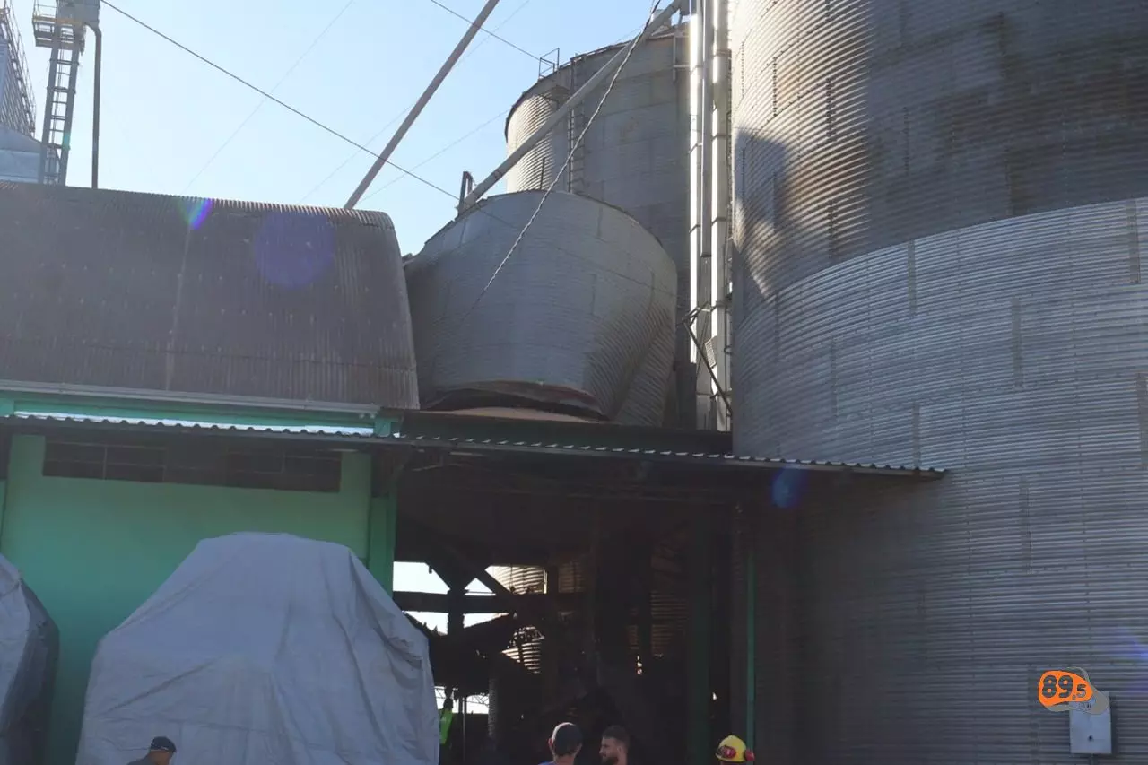 Silo desaba em Descanso e deixa um homem morto e dois feridos