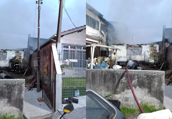 VÍDEO: Idosa de 70 anos morre após incêndio de grandes proporções na Capital