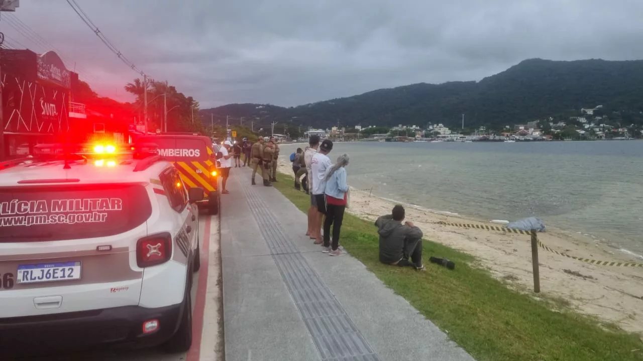 No dia do aniversário, homem morre afogado na Lagoa da Conceição, na Capital